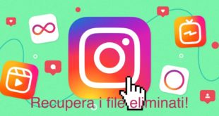 Instagram file eliminati