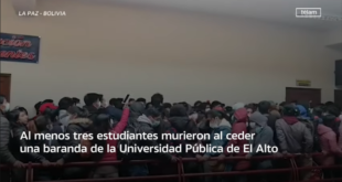 Bolivia università crollo