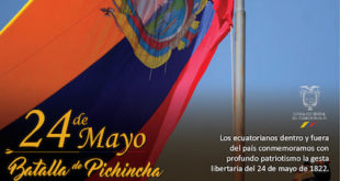 24 maggio Ecuador anniversario