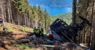 funivia Stresa Mottarone crollo