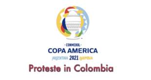 Proteste Coppa America in Colombia
