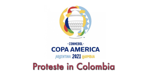 Proteste Coppa America in Colombia