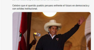 presidente argentino - Pedro Castill elezioni Perù