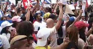 Cuba proteste a Milano