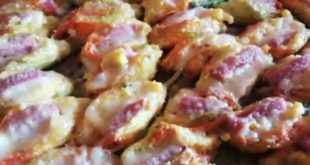 fiori di zucca ripieni al forno