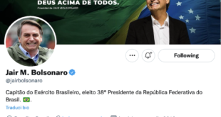 Brasile Bolsonaro Twitter