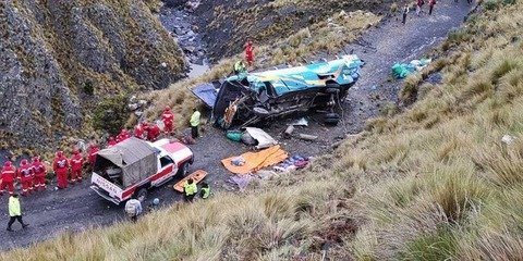 Bolivia bus incidente