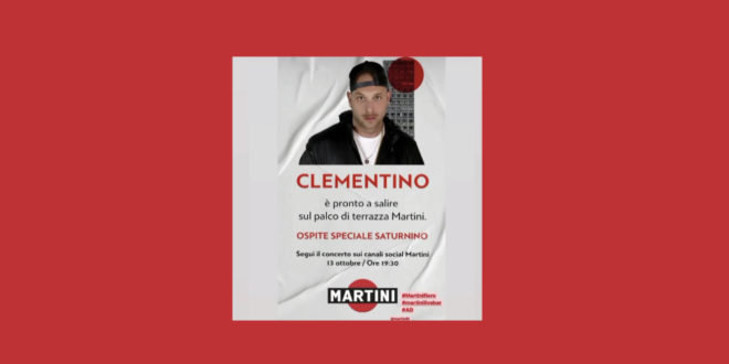 Clementino a #MartiniLiveBar