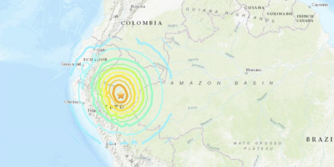 Terremoto Perù 28 11 2021