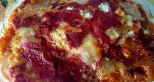 Parmigiana di zucca al pomodoro