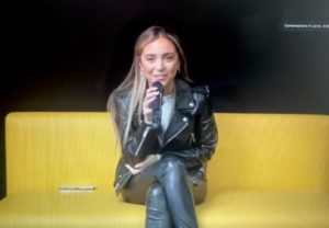 Ana Mena - conferenza stampa