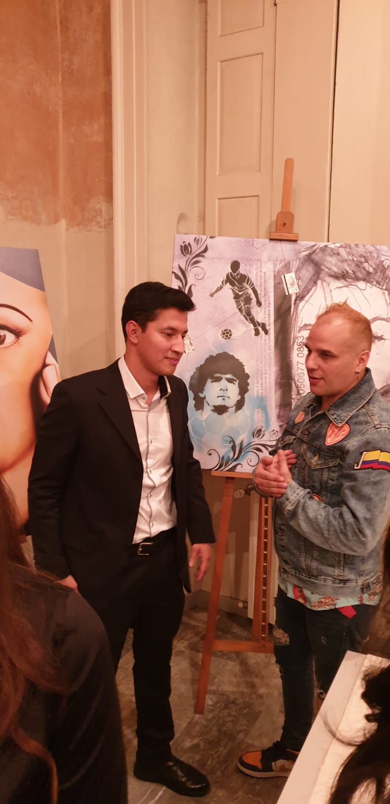 Boris Veliz e Kaliche Garattoni