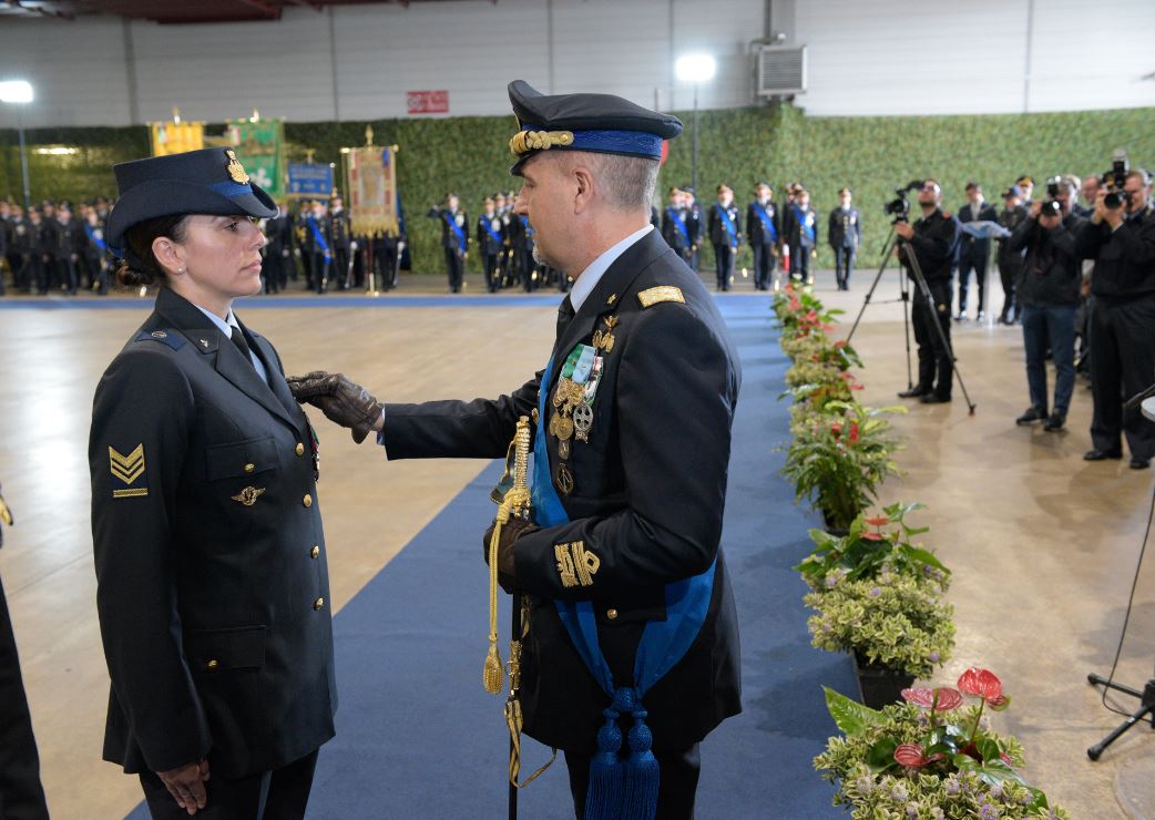 Cerimonia del nuovo Comando della Squadra Aerea e della 1° Regione Aerea